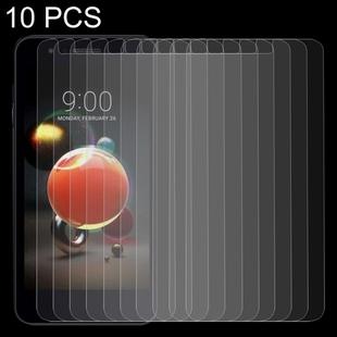 10 PCS for LG K8 (2018) 0.26mm 9H Surface Hardness 2.5D Explosion-proof Tempered Glass Screen Film