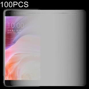 100 PCS for ZTE Blade A3 (2017) 0.26mm 9H Surface Hardness 2.5D Explosion-proof Tempered Glass Screen Film