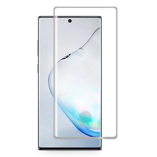 For Galaxy Note 10 3D Curved Edge Glue Curved Full Screen Tempered Glass Film, Fingerprint Unlock Is Supported(Transparent)