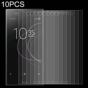 10 PCS 0.26mm 9H 2.5D Tempered Glass Film for Sony Xperia XZ1 Compact
