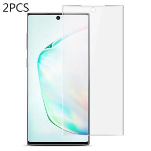 For Galaxy Note 10+ 2 PCS IMAK 0.15mm Curved Full Screen Protector Hydrogel Film Front Protector