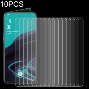 10 PCS for OPPO Reno 2 Ultra Slim 9H 2.5D Tempered Glass Screen Protective Film