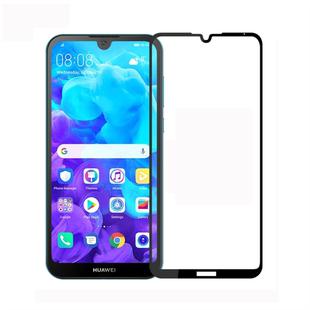PINWUYO 9H 2.5D Full Screen Tempered Glass Film for Huawei Y5 (2019) (Black)