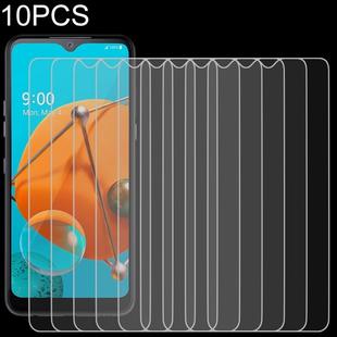 10 PCS For LG K51 0.26mm 9H 2.5D Explosion-proof Tempered Glass Screen Film