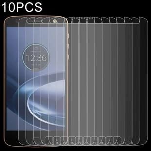 10 PCS 0.26mm 9H 2.5D Tempered Glass Film for Motorola Moto Z Force