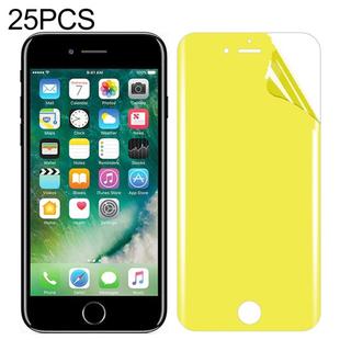 25 PCS For iPhone SE 2020 / 8 / 7 Soft TPU Full Coverage Front Screen Protector