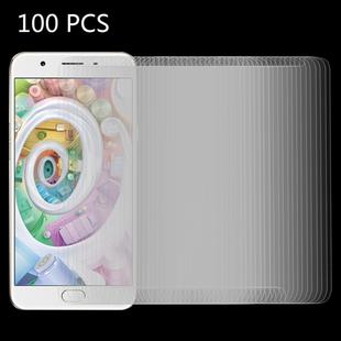 100 PCS for Oppo F1s 0.26mm 9H Surface Hardness 2.5D Explosion-proof Tempered Glass Screen Film