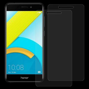 2 PCS for Huawei Honor 6C Pro 0.26mm 9H Surface Hardness 2.5D Explosion-proof Tempered Glass Screen Film