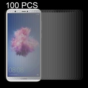 100 PCS for Huawei P smart / Enjoy 7S 0.26mm 9H Surface Hardness 2.5D Curved Tempered Glass Screen Protector Film