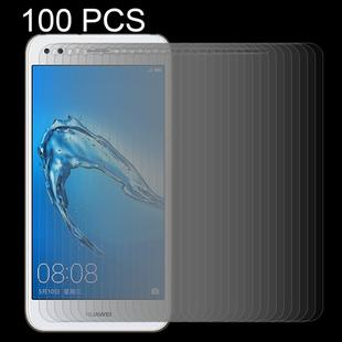 100 PCS for Huawei Y6 Pro (2017) 0.26mm 9H Surface Hardness 2.5D Curved Edge Tempered Glass Screen Protector