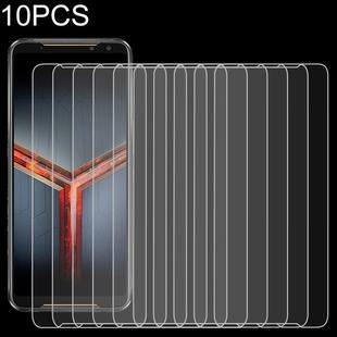 10 PCS 9H 2.5D Non-Full Screen Tempered Glass Film For ASUS ROG Phone 2 (ZS660KL)