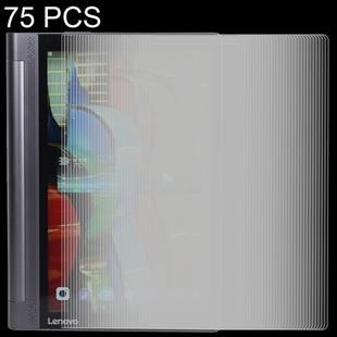 75 PCS 0.3mm 9H Full Screen Tempered Glass Film for Lenovo Yoga Tab 3 Pro 10.1 inch