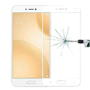 MOFI Xiaomi Mi 5c 0.3mm 9H Hardness 2.5D Explosion-proof Full Screen Tempered Glass Screen Film(White)