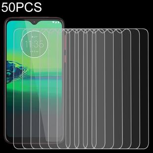 50 PCS For Motorola Moto G8 Play 9H 2.5D Screen Tempered Glass Film