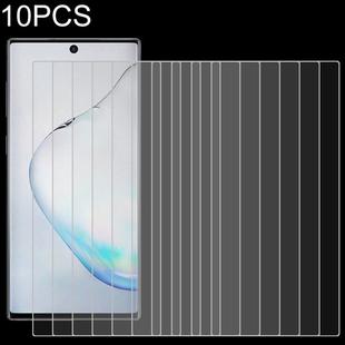 10 PCS For Galaxy Note 10+ 9H 2.5D Screen Tempered Glass Film