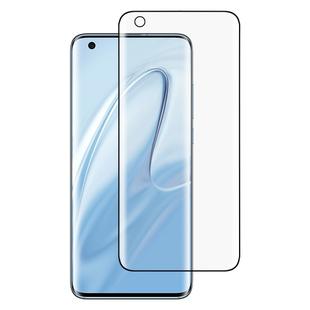 For Xiaomi Mi 10 5G 9H HD 3D Curved Edge Tempered Glass Film (Black)