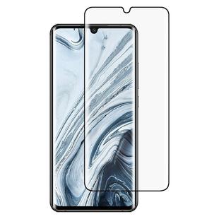 For Xiaomi Mi Note 10 9H HD 3D Curved Edge Tempered Glass Film (Black)