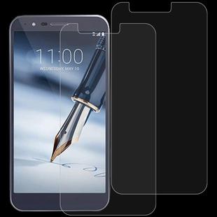 2 PCS 0.26mm 9H 2.5D Tempered Glass Film for LG Stylo 3 Plus