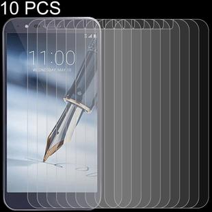 10 PCS 0.26mm 9H 2.5D Tempered Glass Film for LG Stylo 3 Plus