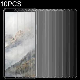 10 PCS 0.26mm 9H 2.5D Tempered Glass Film for Google Pixel 4