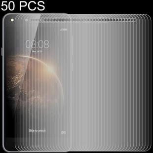 50 PCS 0.26mm 9H 2.5D Tempered Glass Film for Huawei Honor 5A