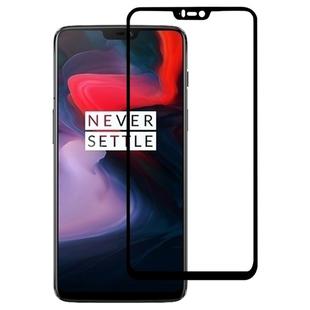 0.33mm 9H 2.5D Tempered Glass Film for OnePlus 6(Black)