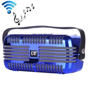LZ E27 DC 5V Portable Wireless Speaker with Hands-free Calling, Support USB & TF Card & 3.5mm Aux(Blue)