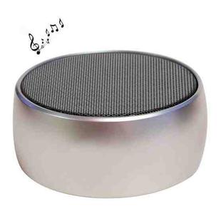BS01 Portable Bluetooth Speaker, Support Hands-free Calls & TF Card & AUX IN(Gold)
