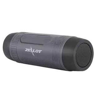 Zealot S1 Multifunctional Outdoor Waterproof Bluetooth Speaker, 4000mAh Battery, For iPhone, Galaxy, Sony, Lenovo, HTC, Huawei, Google, LG, Xiaomi, other Smartphones(Grey)