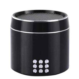 PTH-02 Portable True Wireless Stereo Mini Bluetooth Speaker with LED Indicator & Sling(Black)