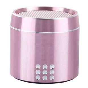 PTH-02 Portable True Wireless Stereo Mini Bluetooth Speaker with LED Indicator & Sling(Pink)