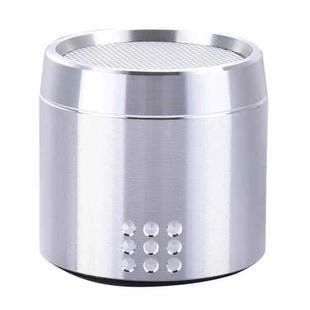 PTH-02 Portable True Wireless Stereo Mini Bluetooth Speaker with LED Indicator & Sling(Silver)