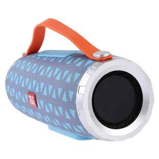 T&G TG109 Portable Wireless Bluetooth V4.2 Stereo Speaker with Handle, Built-in MIC, Support Hands-free Calls & TF Card & AUX IN & FM(Baby Blue)