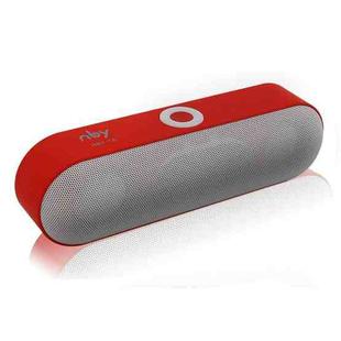NBY-18 Mobile Phone Wireless Bluetooth Multi-function Mini Speaker, Support TF Card(Red)