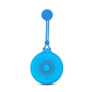 Q50 Suction Cup Waterproof Bluetooth Speaker for Bathroom (Blue)