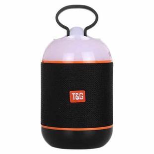 T&G TG605 Portable Stereo Wireless Bluetooth V5.0 Speaker, Built-in Mic, Support Hands-free Calls & TF Card & U Disk & AUX Audio & FM(Black)