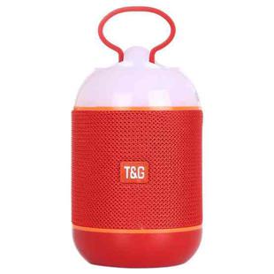 T&G TG605 Portable Stereo Wireless Bluetooth V5.0 Speaker, Built-in Mic, Support Hands-free Calls & TF Card & U Disk & AUX Audio & FM(Red)