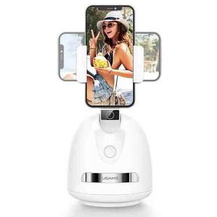 USAMS US-ZB239 Smart Robot Follower Face Tracking Phone Holder (White)