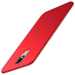 MOFI Frosted PC Ultra-thin Full Coverage Protective Case for Nokia 5.1 / 5 (2018) (Red)