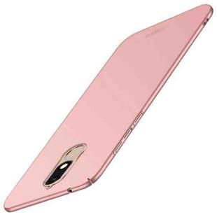 MOFI Frosted PC Ultra-thin Full Coverage Protective Case for Nokia 5.1 / 5 (2018) (Rose Gold)