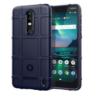 Full Coverage Shockproof TPU Case for Nokia 3.1 Plus, US Version (Blue)