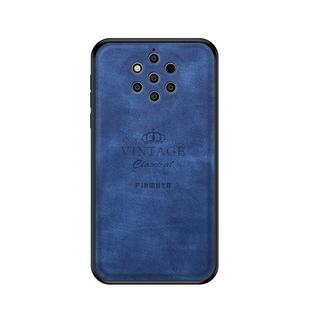 PINWUYO Shockproof Waterproof Full Coverage PC + TPU + Skin Protective Case for Nokia 9 (Blue)