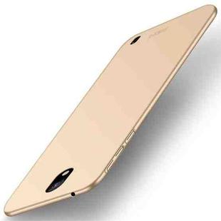 MOFI Frosted PC Ultra-thin Hard Case for Nokia 1 Plus (Gold)