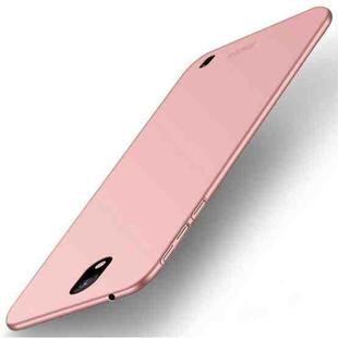 MOFI Frosted PC Ultra-thin Hard Case for Nokia 1 Plus (Rose Gold)