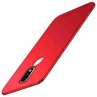 MOFI Frosted PC Ultra-thin Full Coverage Case for Nokia 5.1 Plus(X5) (Red)