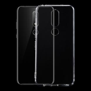 0.75mm Transparent TPU Case for Nokia X6 (2018)