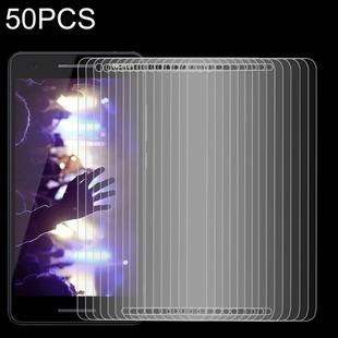 50 PCS 9H 2.5D Tempered Glass Film for Nokia 2.1