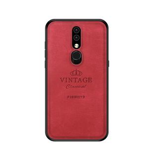 PINWUYO Shockproof Waterproof Full Coverage PC + TPU + Skin Protective Case for Nokia 4.2 (Red)