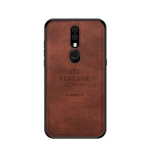 PINWUYO Shockproof Waterproof Full Coverage PC + TPU + Skin Protective Case for Nokia 4.2 (Brown)