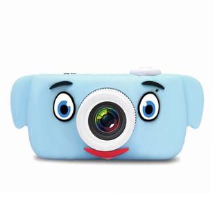 D3 PLUS 12.0 Mega Pixel Lens Elephant Cartoon Mini Digital Sport Camera with 2.0 inch Screen for Children(Blue)